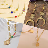 300Pcs Brass Open Jump Rings, Long-Lasting Plated, Round Ring, Real 18K Gold Plated, 21 Gauge, 7x0.7mm, Inner Diameter: 5.6mm