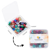 Natural & Synthetic Gemstone Cabochons, Half Round/Dome, 12x5mm, 50pcs/box