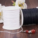 Waxed Cotton Thread Cords, Mixed Color, 1mm, about 100yards/roll