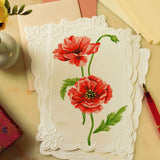 PET Hollow Out Drawing Painting Stencils, for DIY Scrapbook, Photo Album, Flower, 30x30cm