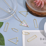 30Pcs 3 Styles Alloy Open Back Bezel Pendants, For DIY UV Resin, Epoxy Resin, Pressed Flower Jewelry, Light Gold, 25~38x11~27.5x1.5~2mm, Hole: 1.5~2.5mm, 10pcs/style