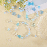 128Pcs Transparent Acrylic Beads, Mixed Style Beads Sets, Mixed Color, 9~23x11~29.5x6~11.3mm, Hole: 1.4~2.5mm