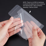 Transparent PVC Box, Candy Treat Gift Box, for Wedding Party Baby Shower Packing Box, Rectangle, Clear, 3.7x6.3x8.3cm