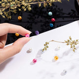 6mm Multicolor Round Glass Pearl Beads About 200pcs for Jewelry Necklace Craft Making