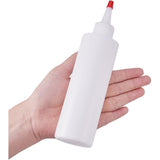 Plastic Glue Bottles, White, 15.1x4.7cm, Capacity: 200ml, 8pcs/set