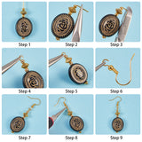 DIY Earring Making, with Acrylic and Metal Earring Findings, Mixed Color, 13.5x7x3cm
