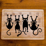 Plastic Hollow Out Drawing Painting Stencils Templates, for Painting on Scrapbook Fabric Tiles Floor Furniture Wood, Cat Shape, 29.7x21cm