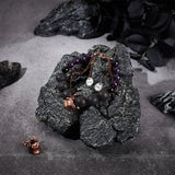 Brass European Beads, Largr Hole Beads, Vertebra, Red Copper, 18x18x11mm, Hole: 5.5mm