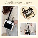 DIY PU Imitation Leather Bag Making Kits, with Alloy Finding, Black, 0.55~80.5x1~22.1x0.2~0.8cm, Hole: 1~15.5mm