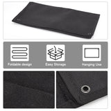 Badge Storage Display Poster, Armband Finishing Cloth Wall Showcase, Black, 57.5x38x0.4cm