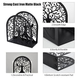 Iron Napkin Holder, Hollow Arch with Tree of Life, Tree of Life, 125x50x135mm