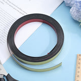 PVC Plastic Edge Banding, Adhesive Veneer Edge Trim for DIY Table, Cabinet, Furniture, Decorative Trim, Gold, 15x1.5mm, 5m/roll