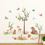 PVC Wall Stickers, Wall Decoration, Animal Pattern, 900x290mm