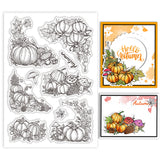 Pumpkin Summer Theme Clear Stamps