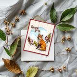 Fox Summer Theme Clear Stamps