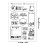 PVC Plastic Clear Stamps, for DIY Scrapbooking, Photo Album Decorative, Cards Making, Book, 160x110mm