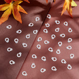 304 Stainless Steel Pendants, Handcuffs Shaped, Stainless Steel Color, 12x9x0.5mm, Hole: 0.5mm, 100pcs/box