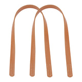 Imitation Leather Bag Handles, for Bag Straps Replacement Accessories, Dark Khaki, 618x18.5x3.5mm, Hole: 2.5mm