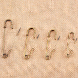 Iron Brooch Findings, Kilt Pins, Antique Bronze, 20pcs/set