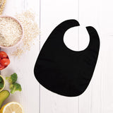 Washable Canvas Adult Bibs for Eating, Reusable Eating Cloth for Clothing Protector, Word, 600x450mm