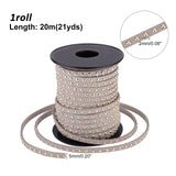 Faux Suede Cord, for Necklace Making with Round Golden Rivet, Dark Gray, 5x2mm, about 20m/roll