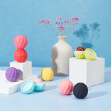 8 Sets 8 Colors Plastic Empty Lip Balm Sphere Containers, Cosmetic Packaging Lip Balm Ball, Mixed Color, 4.2cm, Inner Diameter: 2.8cm, Capacity: 7g(0.23 fl. oz), 4pcs/set, 1set/color