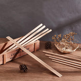 36Pcs 6 Style Beech Wood Sticks, Round Dowel Rod, for Braiding Tapestry, Column, PeachPuff, 300x3~10mm, 6pcs/style