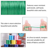 Nylon Thread, for Jewelry Making, Mixed Color, 2mm, 10m/roll, 10colors, 1roll/color, 10rolls/set