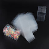 PVC Plastic Box, Rectangle, White, 9x9x16cm