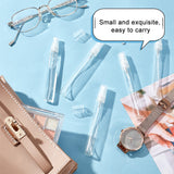10ml Glass Spray Bottle, with PP Plastic Lid, for Essential Oil, Perfume, 118x14mm