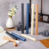 8Pcs 8 Style Kraft Paper Incense Stick Holder, Incence Storage Tube, Column, Mixed Color, 135~230x17.5mm, Inner Diameter: 13mm, Capacity: 5~10g, 1pc/style