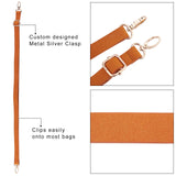 DIY Knitting Crochet PU Leather Bag, with PU Leather Bag Bottom, Shoulder Strap, Bag Twist Lock, Flap Cover,Bag Buckles, Camel, 240x82x4.5mm