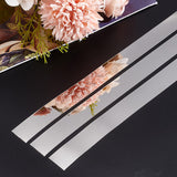 201 Stainless Steel Self-Adhesive Flexible Molding Trim, Ceiling Molding, Wall Trim for Furniture, Door, Wardrobe, Home Decor, Stainless Steel Color, 20x0.5mm