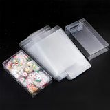 Transparent PVC Box Candy Treat Gift Box, for Wedding Party Baby Shower Packing Box, Rectangle, Clear, 19.3x10.3x4cm, 20pcs/set