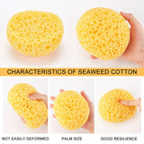 2Pcs 2 Style DIY Plastic Scraper Tool, Ceiling Whitewash Scraper, and 2Pcs PU Sponge Brush, Orange, 10.2~12.3x5.7~10.2x0.2~6.8cm