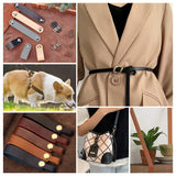 2M Flat Single Face Lychee Pattern Imitation Leather Band, Coconut Brown, 37.5x1.8mm, about 2.19 Yards(2m)/Roll