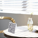 Plastic Embossing Folders, Concave-Convex Embossing Stencils, for Handcraft Photo Album Decoration, Birthday, Word, 148x105x3mm