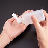 120ml Plastic Glue Bottles, Clear, 11.5cm, Capacity: 120ml