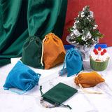 Velvet Jewelry Pouches Bags, Gift Bag, Mixed Color, 36pcs/set