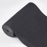 Flat Elastic Rubber Band, Black, 20cm, 4m/bag