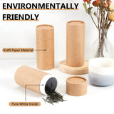 Cardboard Gift Package Boxes, Column, Light Khaki, 136x57.5mm, Inner Diameter: 49mm