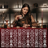 PET Hollow Out Drawing Painting Stencils, for DIY Scrapbook, Photo Album, Mixed Shapes, 30x30cm