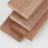 Black Walnut Wood Chip, Hilt Material, Unfinished Wood, Camel, 12.1x4.1x1.1cm
