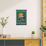 Vintage Metal Iron Tin Sign Poster, Wall Decor for Bars, Restaurants, Cafes Pubs, Rectangle, Cat Shape, 300x200x0.5mm, Hole: 3mm