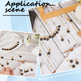 DIY Knitting Tool Sets, with Alloy Enamel Pendant Stitch Markers & Knitting Row Counter Chains, Black, 2.7~13.6cm, 11pcs/box