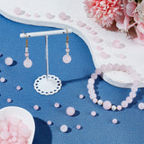Natural Rose Quartz Beads Strands, Round, 4mm/6mm/8mm/10mm, 4 sizes, 1size/strand, 4strands/box