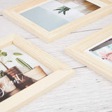 Wooden Painting Frames, for Clay Frame Painting, Art & Craft, Rectangle, BurlyWood, 13.8x18.8x0.8cm, Inner Size: 10.5x15.4~15.6cm