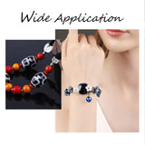 304 Stainless Steel Beads, Mixed Shapes, Silver, 60pcs/box