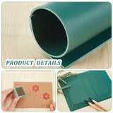 4Pcs 4 Style Synthetic Rubber Sheets, for Engraving Beginners, Block Printing, Printmaking, Rectangle, Sea Green, 10~30x15~22x0.3cm, 1pc/style