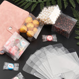 Transparent PVC Box Candy Treat Gift Box, for Wedding Party Baby Shower Packing Box, Rectangle, Clear, Finished Product: 7x3.7x6.6cm; Unfold: 16.4x10.7x0.07cm